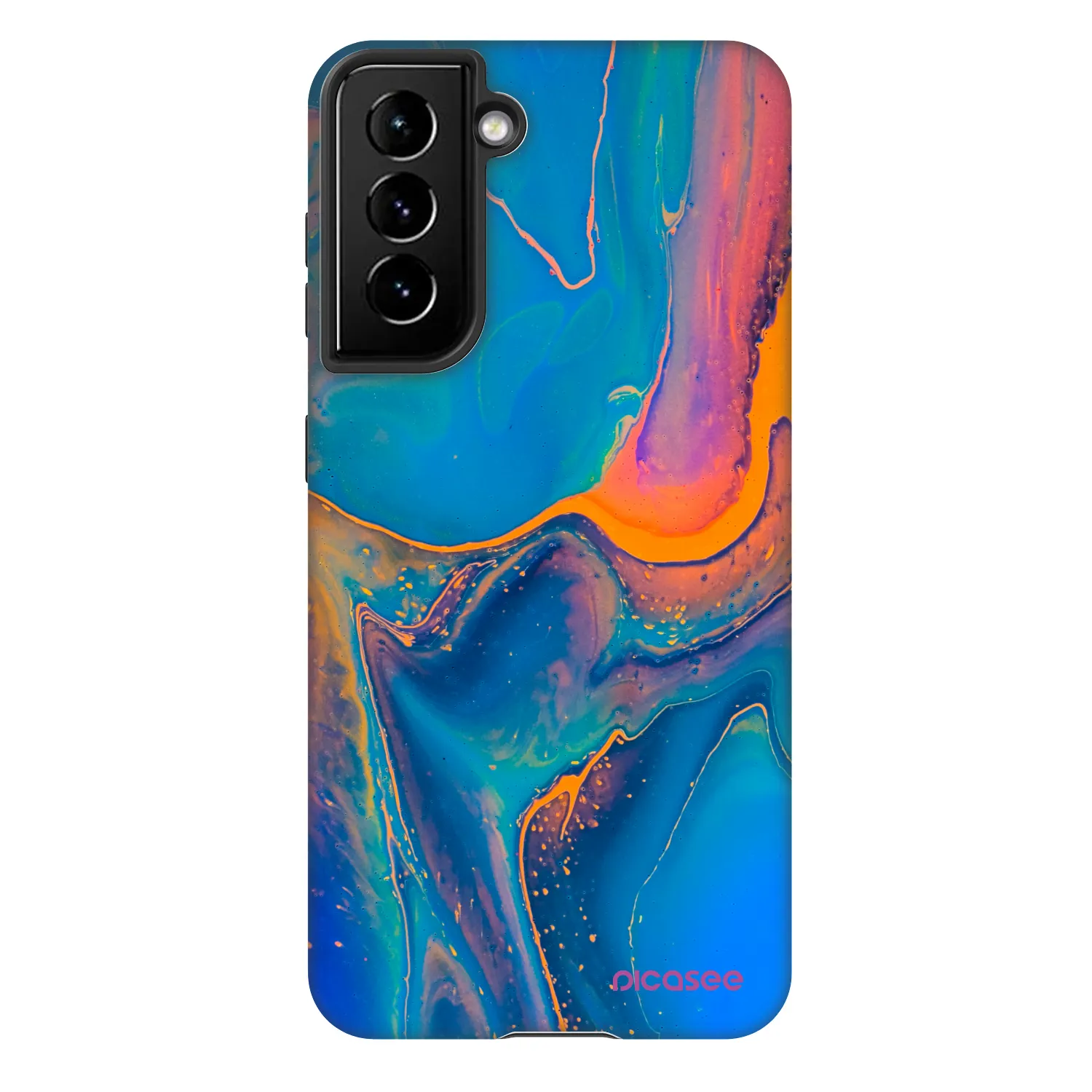 Picasee Fashion Case pentru Samsung Galaxy S21 5G G991B - Rainbow