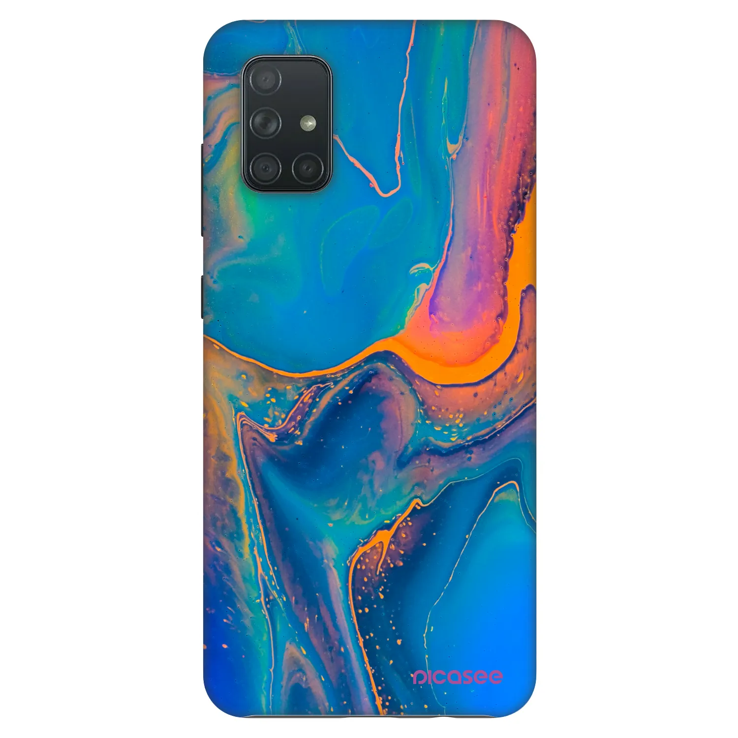 Picasee Fashion Case pentru Samsung Galaxy A71 A715F - Rainbow