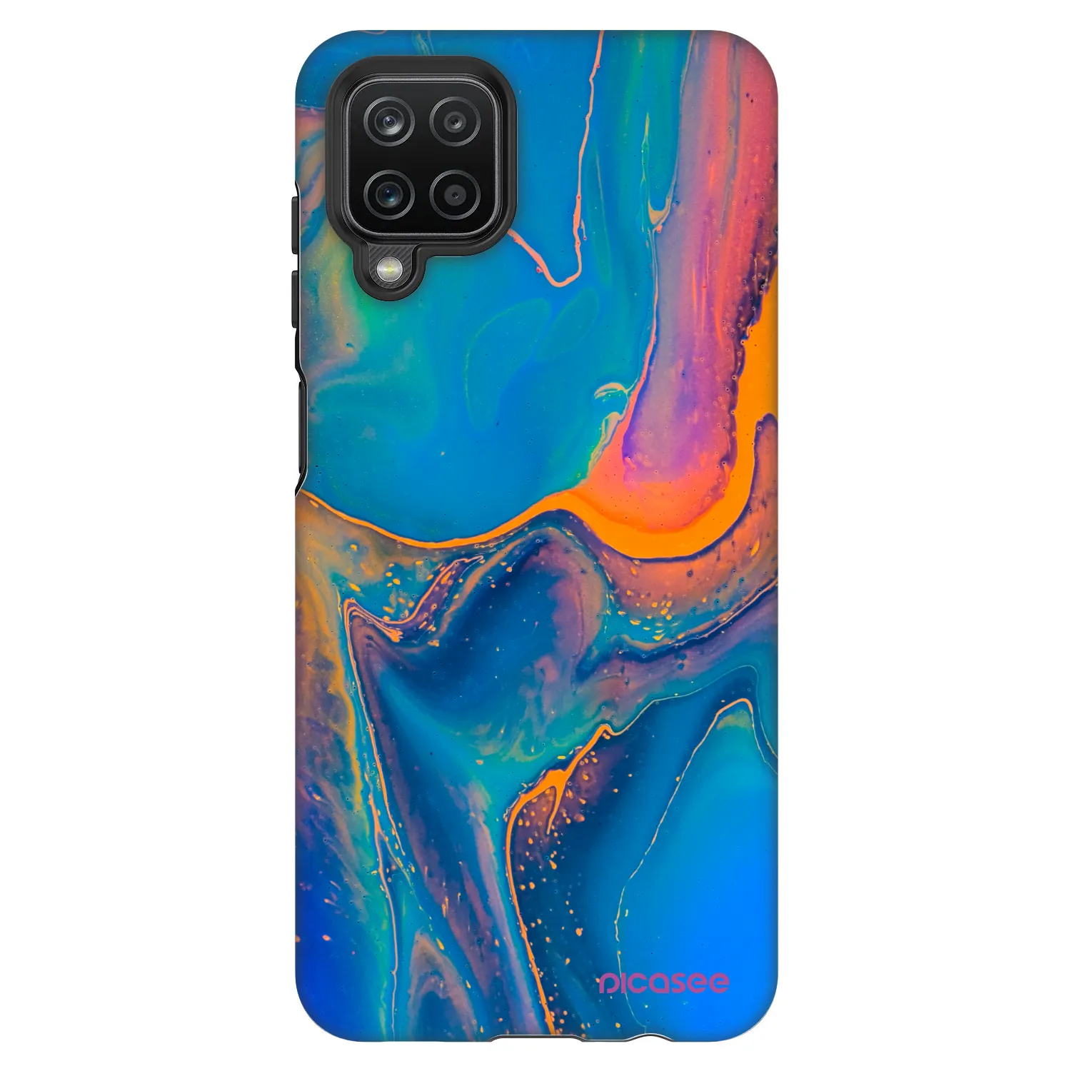 Picasee Fashion Case pentru Samsung Galaxy A12 A125F - Rainbow