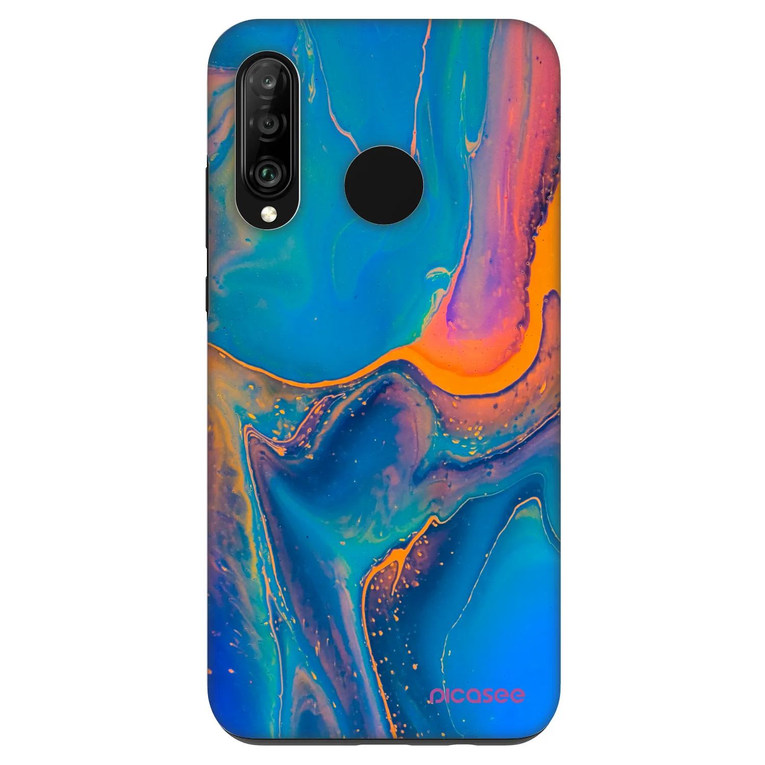 Picasee Fashion Case pentru Huawei P30 Lite - Rainbow