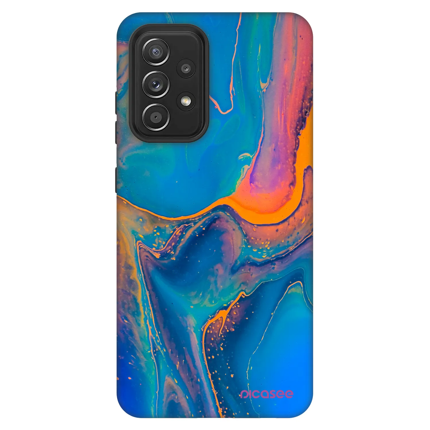 Picasee Fashion Case pentru Samsung Galaxy A52 5G A525F - Rainbow