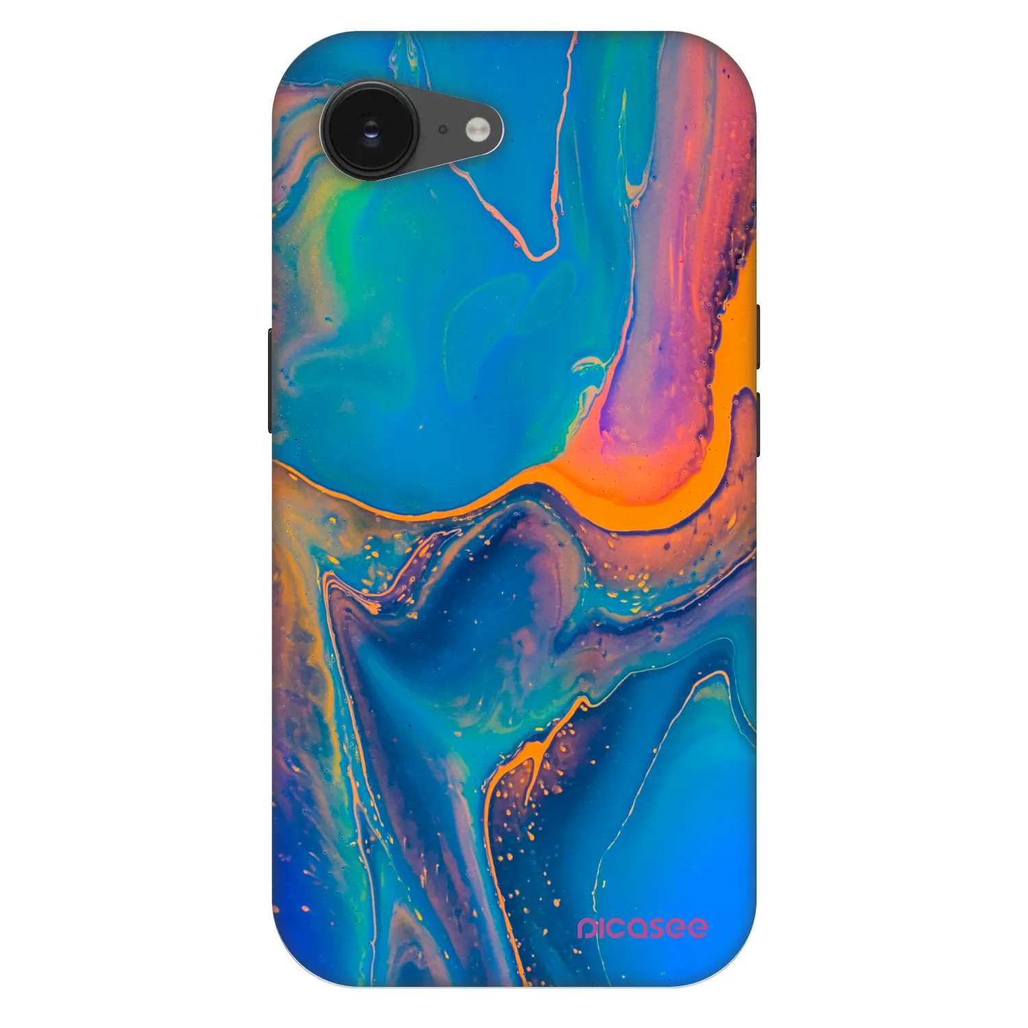Picasee Fashion Case MagSafe pentru Apple iPhone 16e - Rainbow