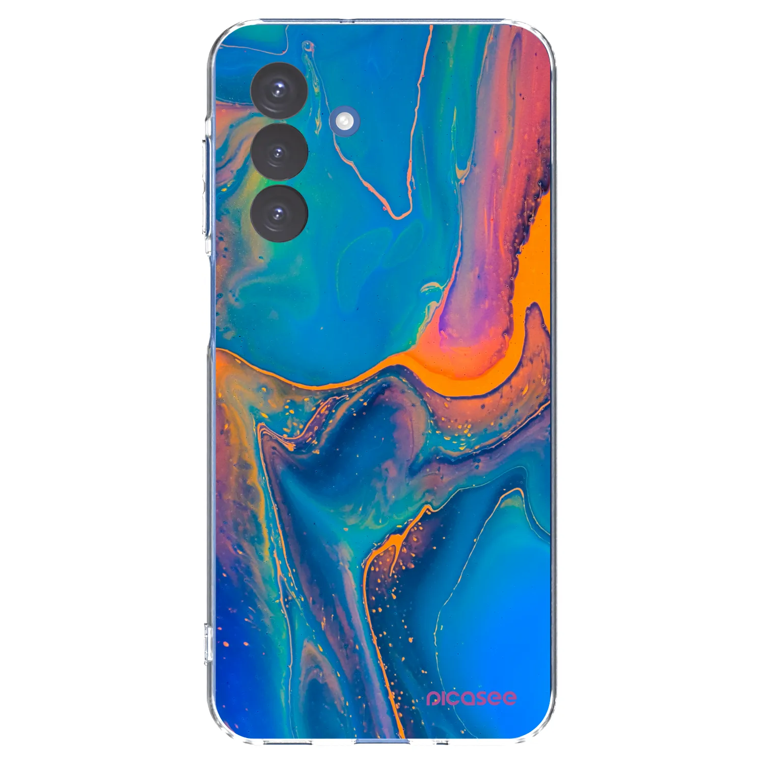 Picasee husă transparentă din silicon pentru Samsung Galaxy A17 5G - Rainbow