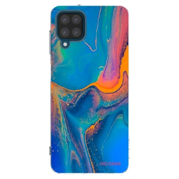 Picasee husă transparentă din silicon pentru Samsung Galaxy A12 A125F - Rainbow