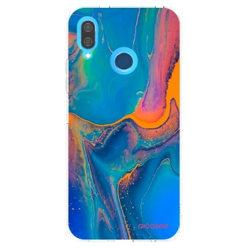 Picasee husă transparentă din silicon pentru Huawei P20 Lite - Rainbow