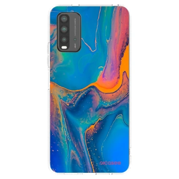 Picasee husă transparentă din silicon pentru Xiaomi Redmi 9T - Rainbow