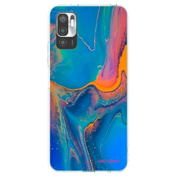Picasee husă transparentă din silicon pentru Xiaomi Redmi Note 10 5G - Rainbow