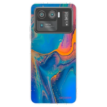 Picasee husă transparentă din silicon pentru Xiaomi Mi 11 Ultra - Rainbow