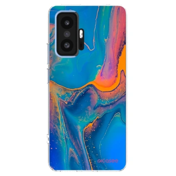 Picasee husă transparentă din silicon pentru Xiaomi 11T - Rainbow