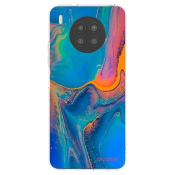 Picasee husă transparentă din silicon pentru Huawei Nova 8i - Rainbow