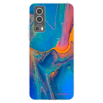 Picasee husă transparentă din silicon pentru Vivo Y72 5G - Rainbow