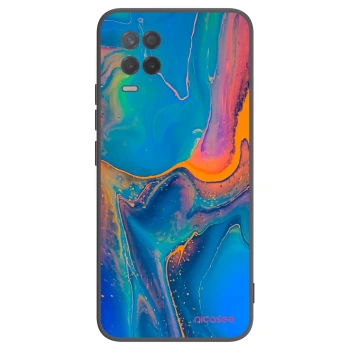 Picasee husă neagră din silicon pentru Realme 8 5G - Rainbow