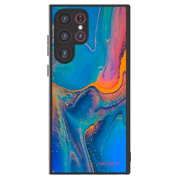 Picasee ULTIMATE CASE pentru Samsung Galaxy S22 Ultra 5G - Rainbow