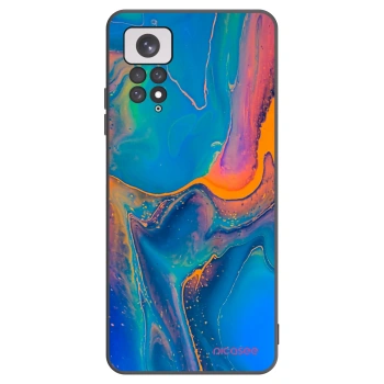 Picasee husă neagră din silicon pentru Xiaomi Redmi Note 11 - Rainbow