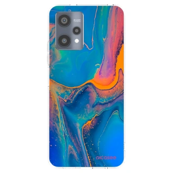 Picasee husă transparentă din silicon pentru Realme 9 Pro 5G - Rainbow
