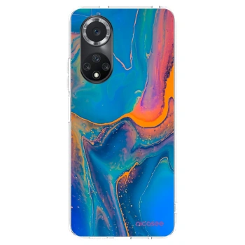 Picasee husă transparentă din silicon pentru Huawei Nova 9 SE - Rainbow
