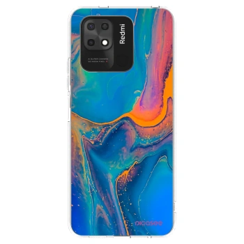 Picasee husă transparentă din silicon pentru Xiaomi Redmi 10C - Rainbow