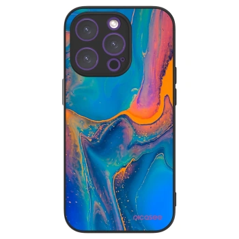 Picasee ULTIMATE CASE pentru Apple iPhone 14 Pro - Rainbow
