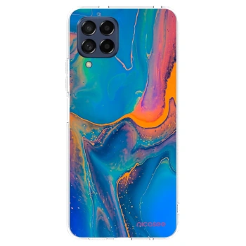 Picasee husă transparentă din silicon pentru Samsung Galaxy M53 5G - Rainbow