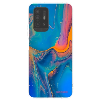 Picasee husă transparentă din silicon pentru OPPO A94 5G - Rainbow