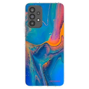 Picasee husă transparentă din silicon pentru Samsung Galaxy A73 5G - Rainbow