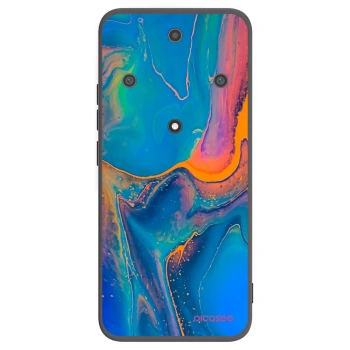 Picasee husă neagră din silicon pentru Honor Magic5 Lite 5G - Rainbow