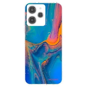 Picasee husă transparentă din silicon pentru Xiaomi Redmi 12 4G - Rainbow