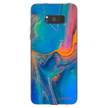Picasee husă transparentă din silicon pentru Samsung Galaxy S8 G950F - Rainbow