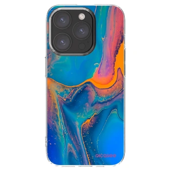Picasee husă transparentă din silicon pentru Apple iPhone 15 Pro - Rainbow