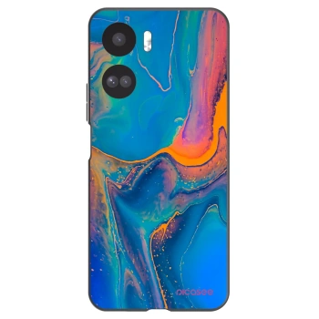 Picasee husă neagră din silicon pentru Honor 90 Lite 5G - Rainbow
