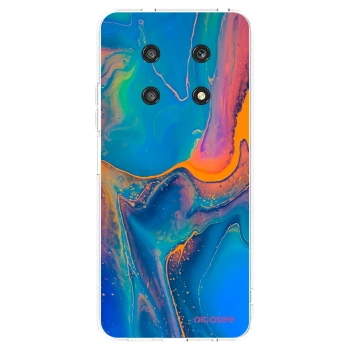 Picasee husă transparentă din silicon pentru Honor Magic4 Lite 5G - Rainbow