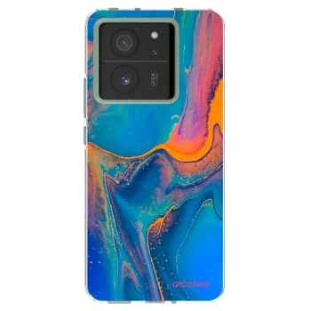 Picasee husă transparentă din silicon pentru Xiaomi 13T - Rainbow