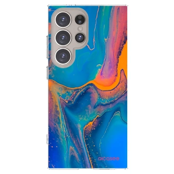 Picasee husă transparentă din silicon pentru Samsung Galaxy S24 Ultra S928B 5G - Rainbow