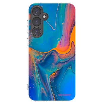 Picasee husă transparentă din silicon pentru Samsung Galaxy S23 FE S711B - Rainbow