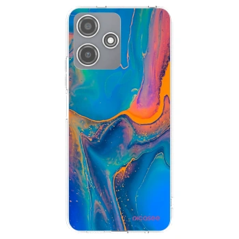 Picasee husă transparentă din silicon pentru Xiaomi Redmi 12 5G - Rainbow