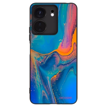 Picasee husă neagră din silicon pentru Xiaomi Redmi 13C 4G - Rainbow