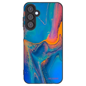 Picasee husă neagră din silicon pentru Samsung Galaxy A25 A256B 5G - Rainbow