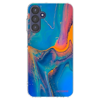 Picasee husă transparentă din silicon pentru Samsung Galaxy A15 A155F 4G - Rainbow