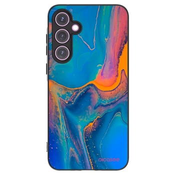 Picasee husă neagră din silicon pentru Samsung Galaxy A35 5G A356B - Rainbow