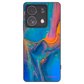 Picasee husă neagră din silicon pentru Xiaomi Redmi Note 13 Pro 4G - Rainbow