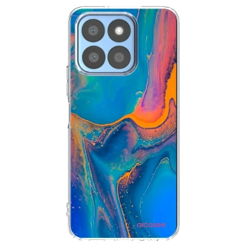Picasee husă transparentă din silicon pentru Honor X8b - Rainbow