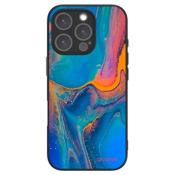 Picasee ULTIMATE CASE MagSafe pentru Apple iPhone 16 Pro - Rainbow