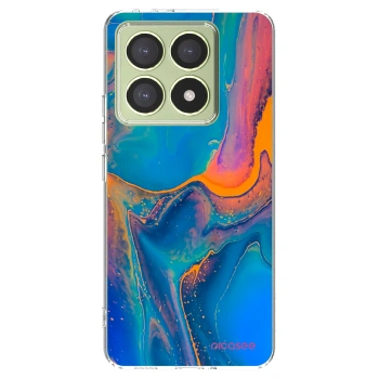 Picasee husă transparentă din silicon pentru Xiaomi 14T - Rainbow