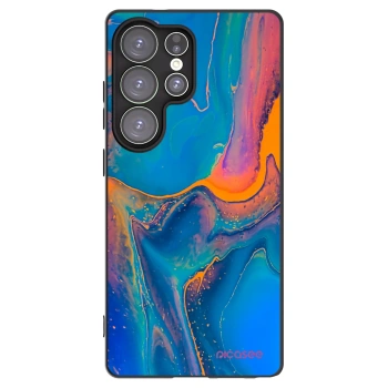 Picasee husă neagră din silicon pentru Samsung Galaxy S25 Ultra 5G - Rainbow