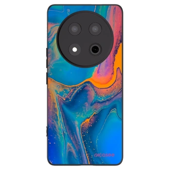 Picasee husă neagră din silicon pentru Honor Magic7 Lite 5G - Rainbow