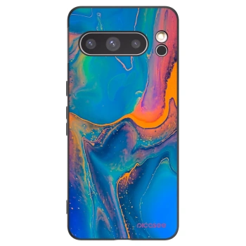 Picasee husă neagră din silicon pentru Google Pixel 8 Pro - Rainbow