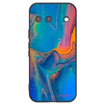 Picasee husă neagră din silicon pentru Google Pixel 9 - Rainbow