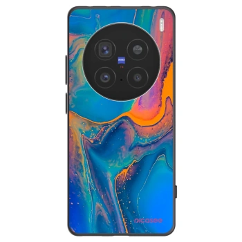 Picasee husă neagră din silicon pentru Vivo X200 Pro - Rainbow