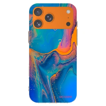 Picasee husă transparentă din silicon pentru Apple iPhone 17 Pro Max - Rainbow