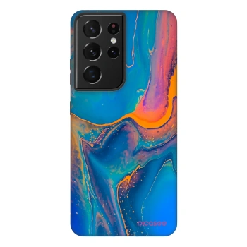 Picasee Fashion Case pentru Samsung Galaxy S21 Ultra 5G G998B - Rainbow